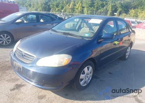 2006 Toyota Corolla Le из США, поврежденный, VIN 2T1BR30E06C694375